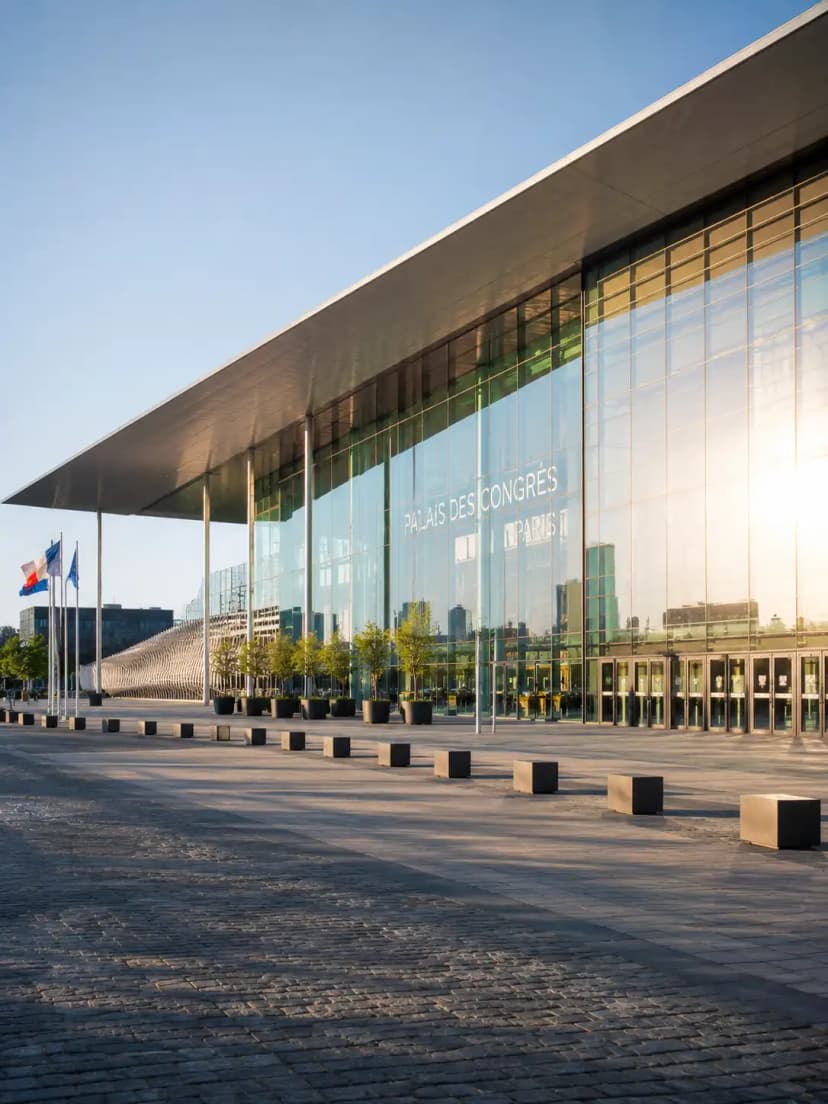 Centre de congrès moderne pour convention d'entreprise