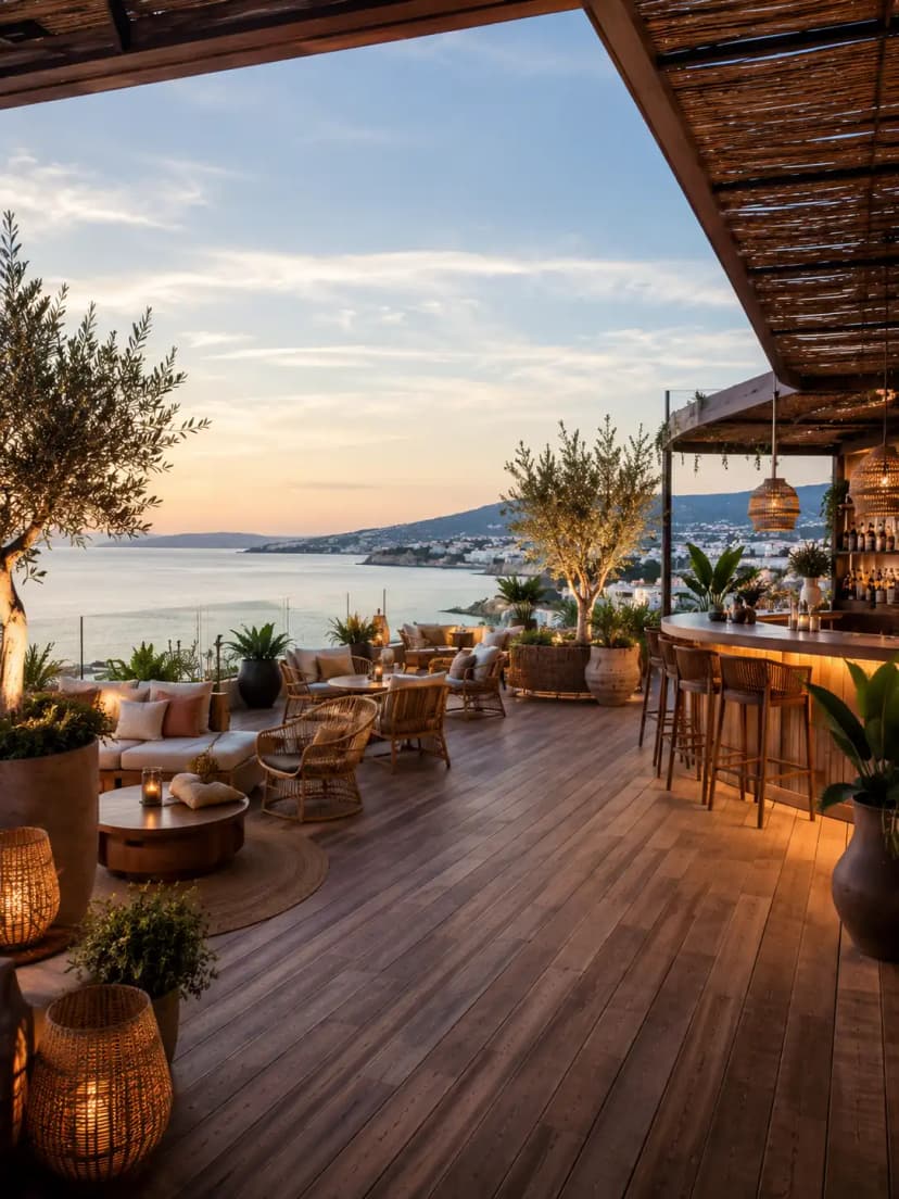 Rooftop premium pour soirée d'entreprise et cocktail